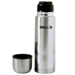 i Bell Vaccuam flask - 0.35 ltr - bullet , Stainless Steel Flask  FB7103 , 350ML(Silver), Double Insulated