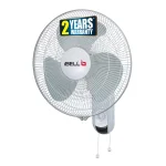 Wall Fan IBL ARION W7 3 Leaf 60 W 406mm  with High Speed (White)