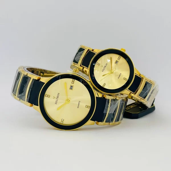 Deltron Couple Watch D1822